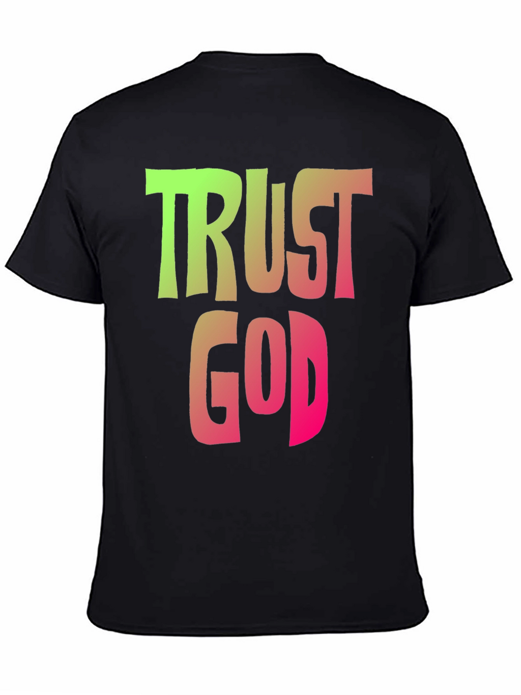 Trust God Graphic Tee - Trendy Religious T-Shirt