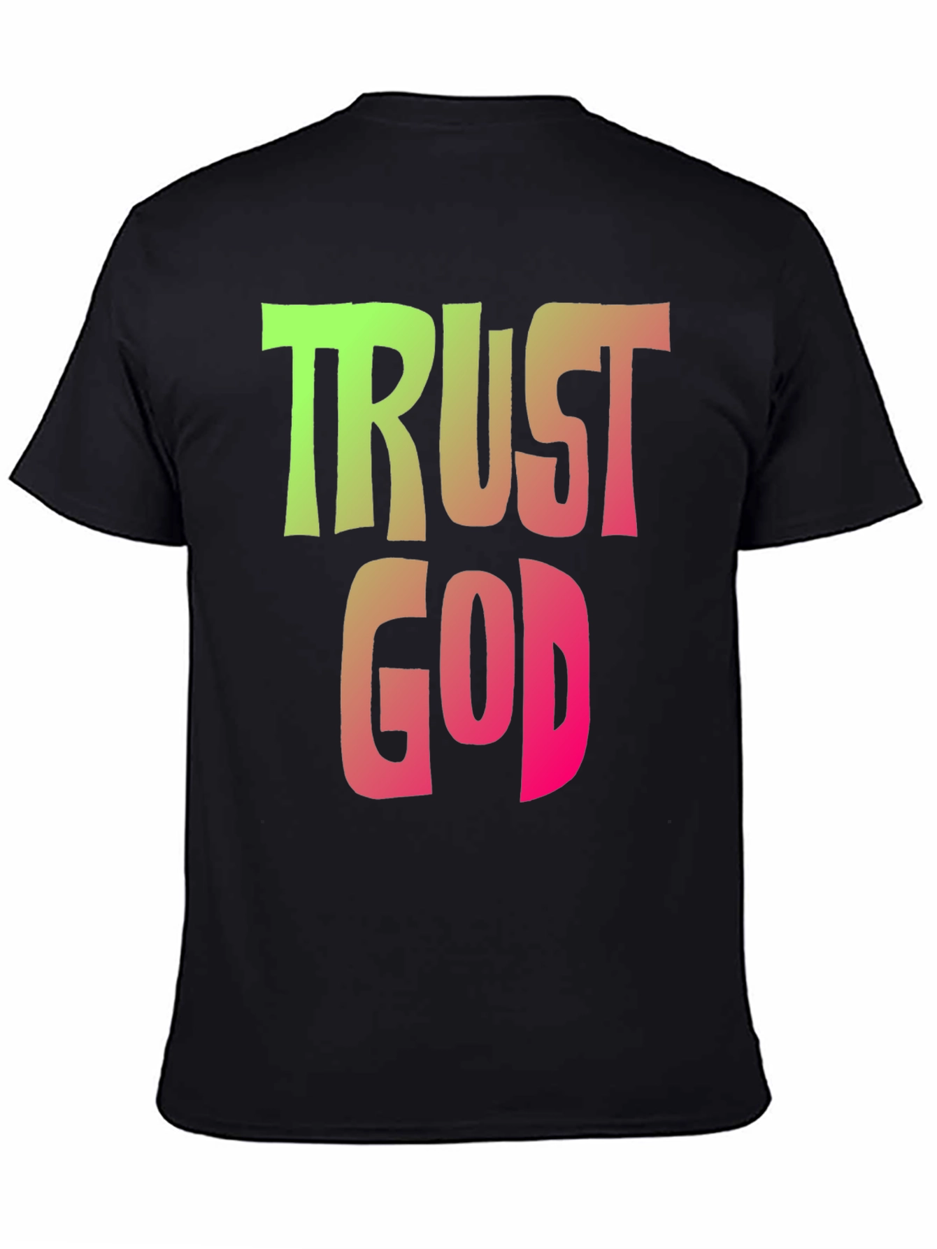 Trust God Graphic Tee - Trendy Religious T-Shirt