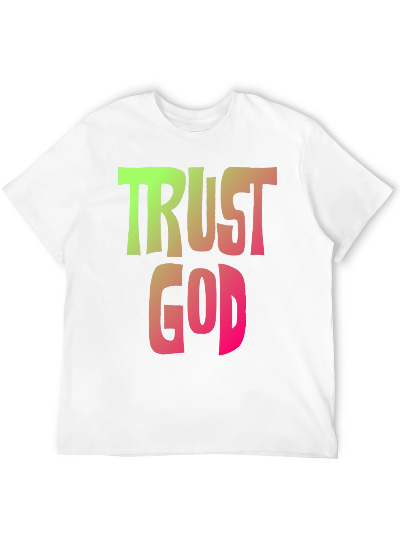 Trust God Graphic Tee - Trendy Religious T-Shirt