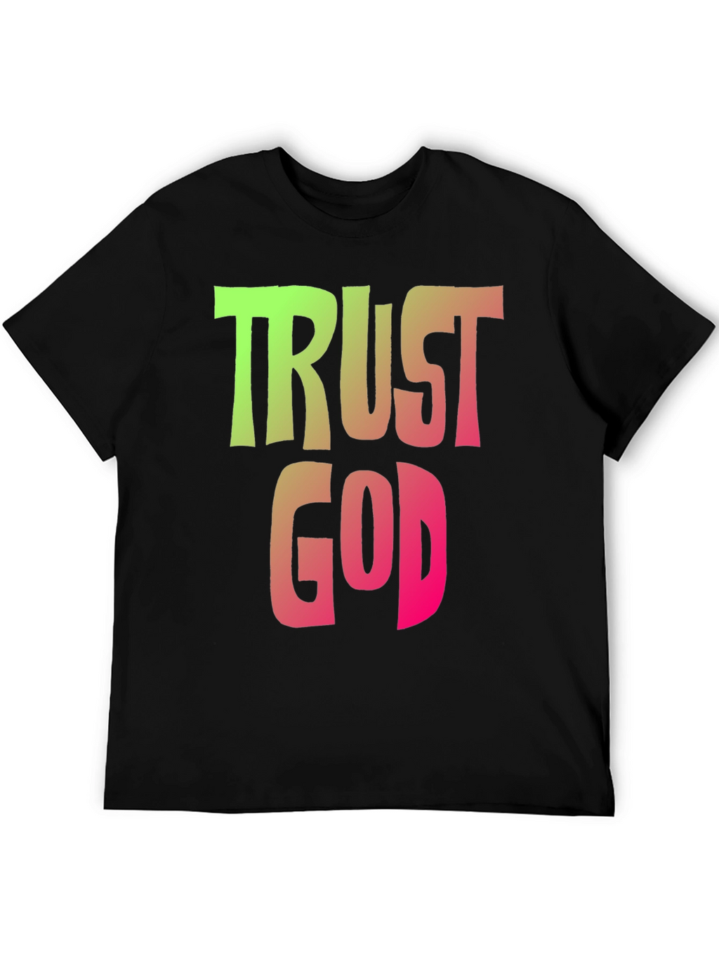 Trust God Graphic Tee - Trendy Religious T-Shirt