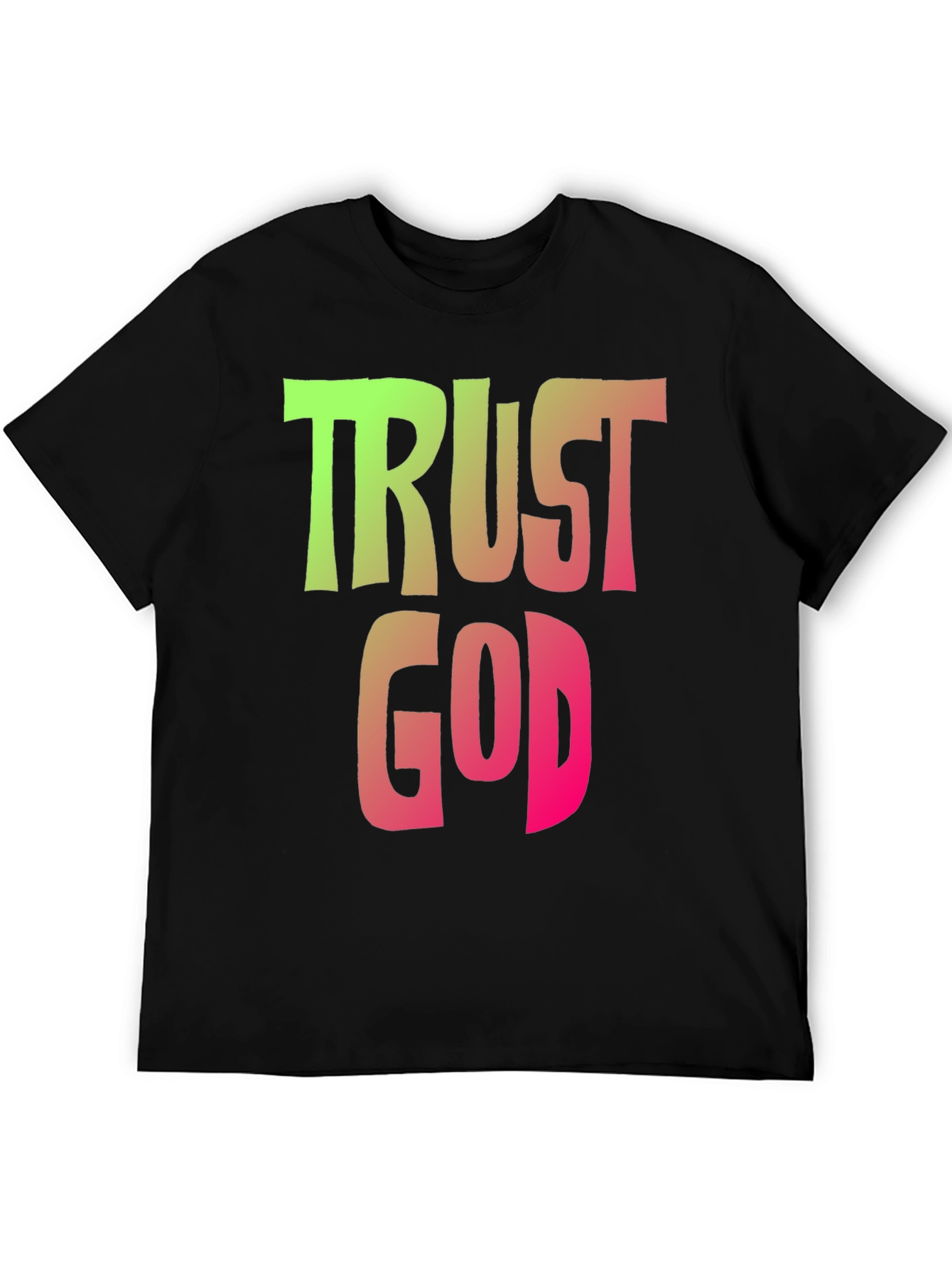 Trust God Graphic Tee - Trendy Religious T-Shirt