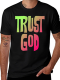 Trust God Graphic Tee - Trendy Religious T-Shirt