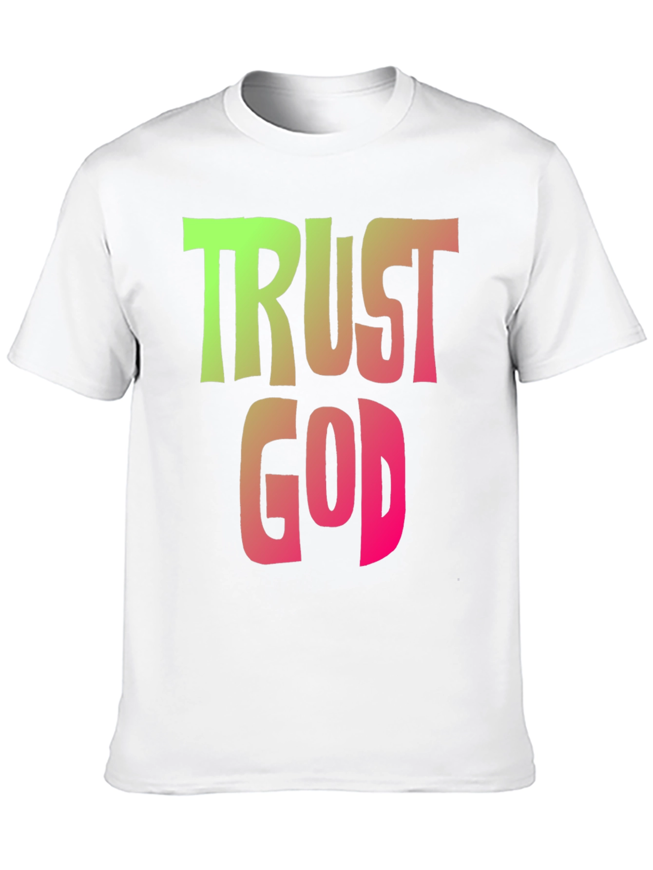 Trust God Graphic Tee - Trendy Religious T-Shirt