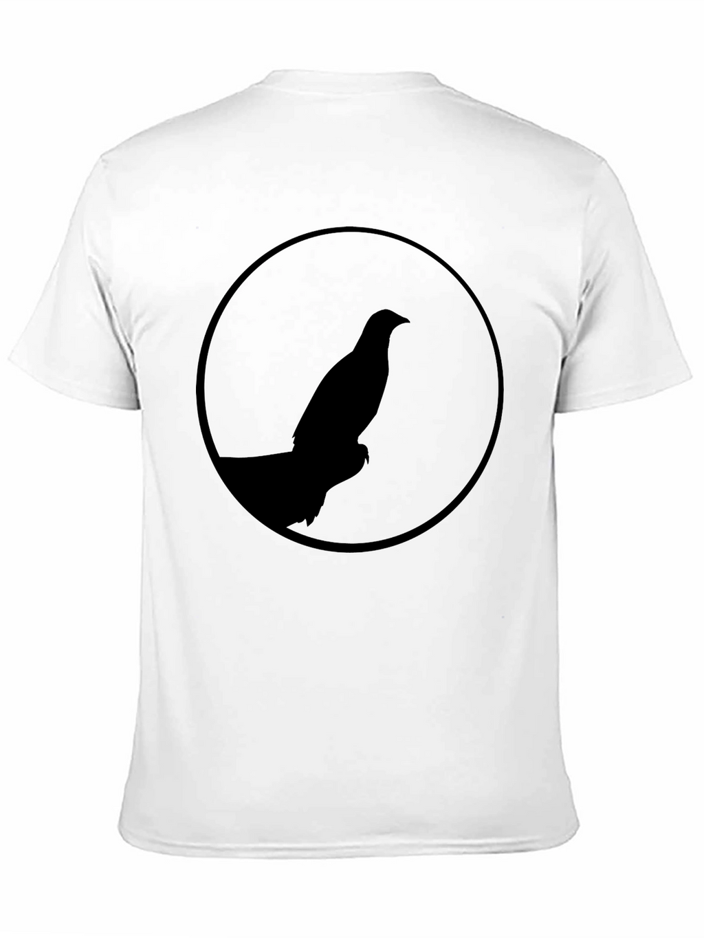 Black Bird Silhouette Tee - Mens Graphic T-Shirt