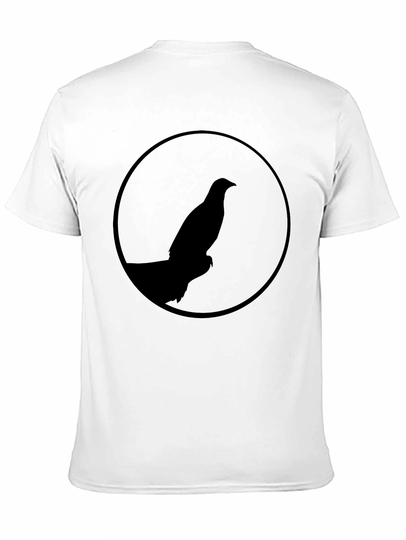 Black Bird Silhouette Tee - Mens Graphic T-Shirt