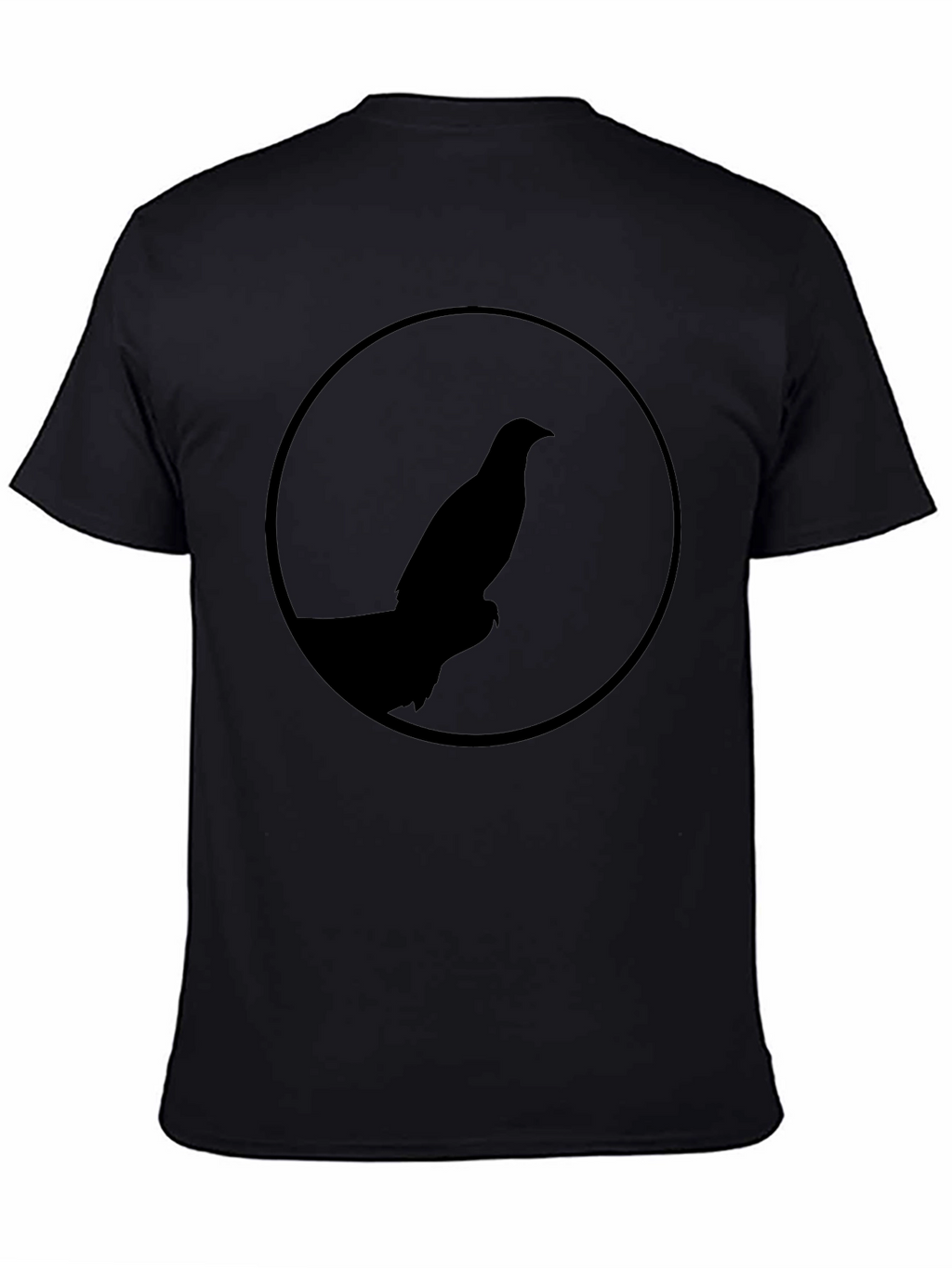 Black Bird Silhouette Tee - Mens Graphic T-Shirt