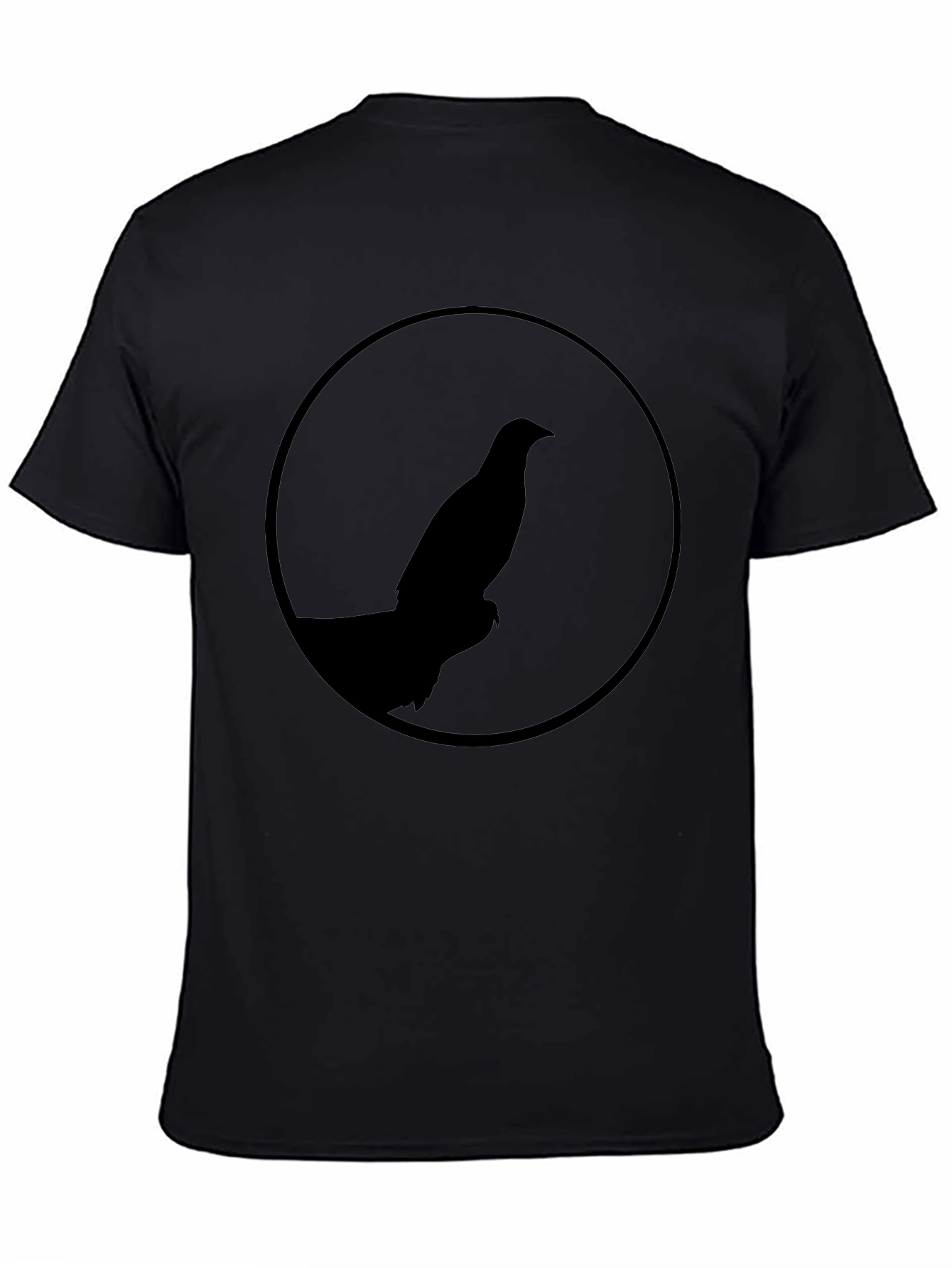 Black Bird Silhouette Tee - Mens Graphic T-Shirt