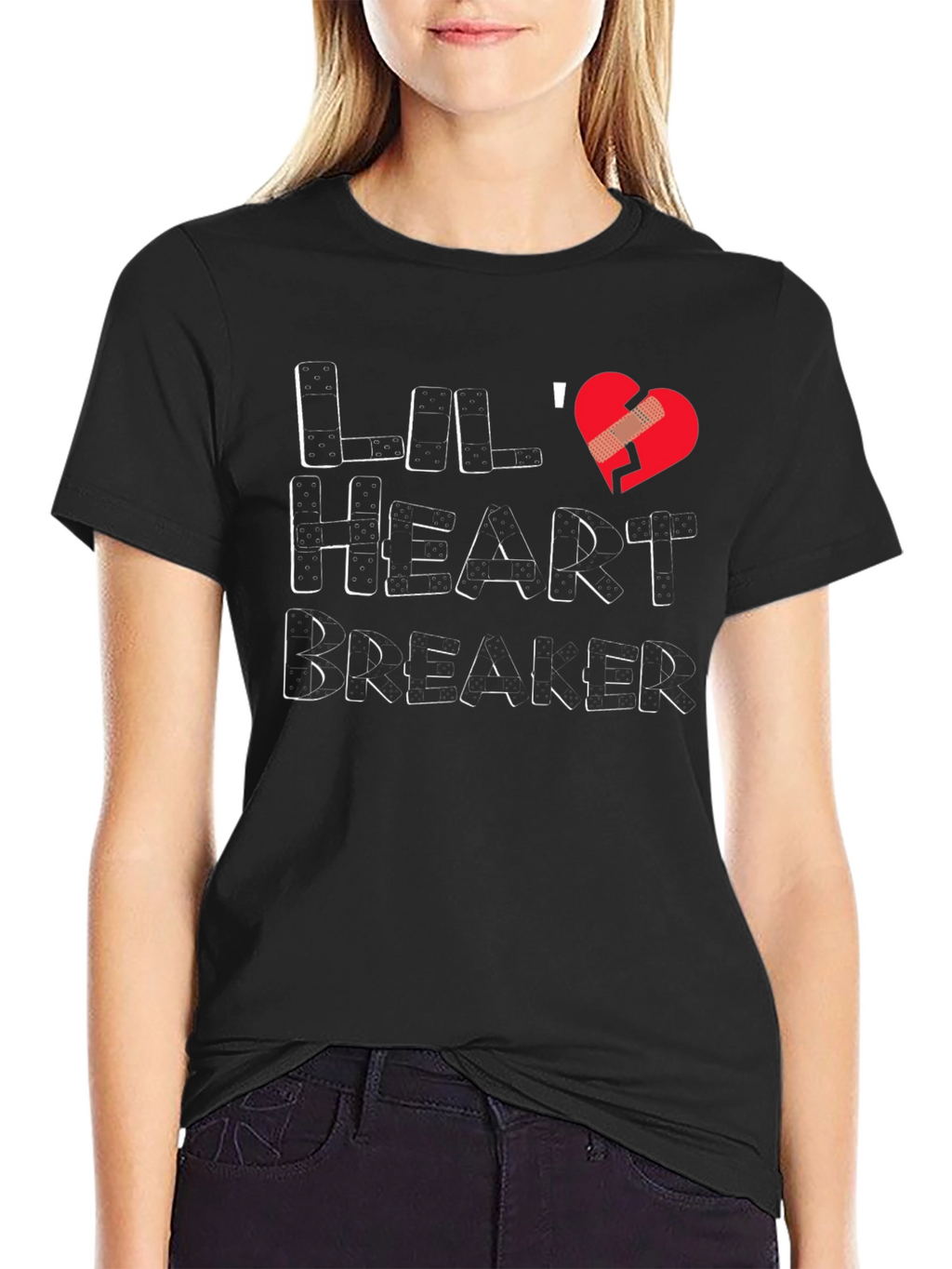 Lil Heartbreaker Graphic T-Shirt - Trendy Casual Wear
