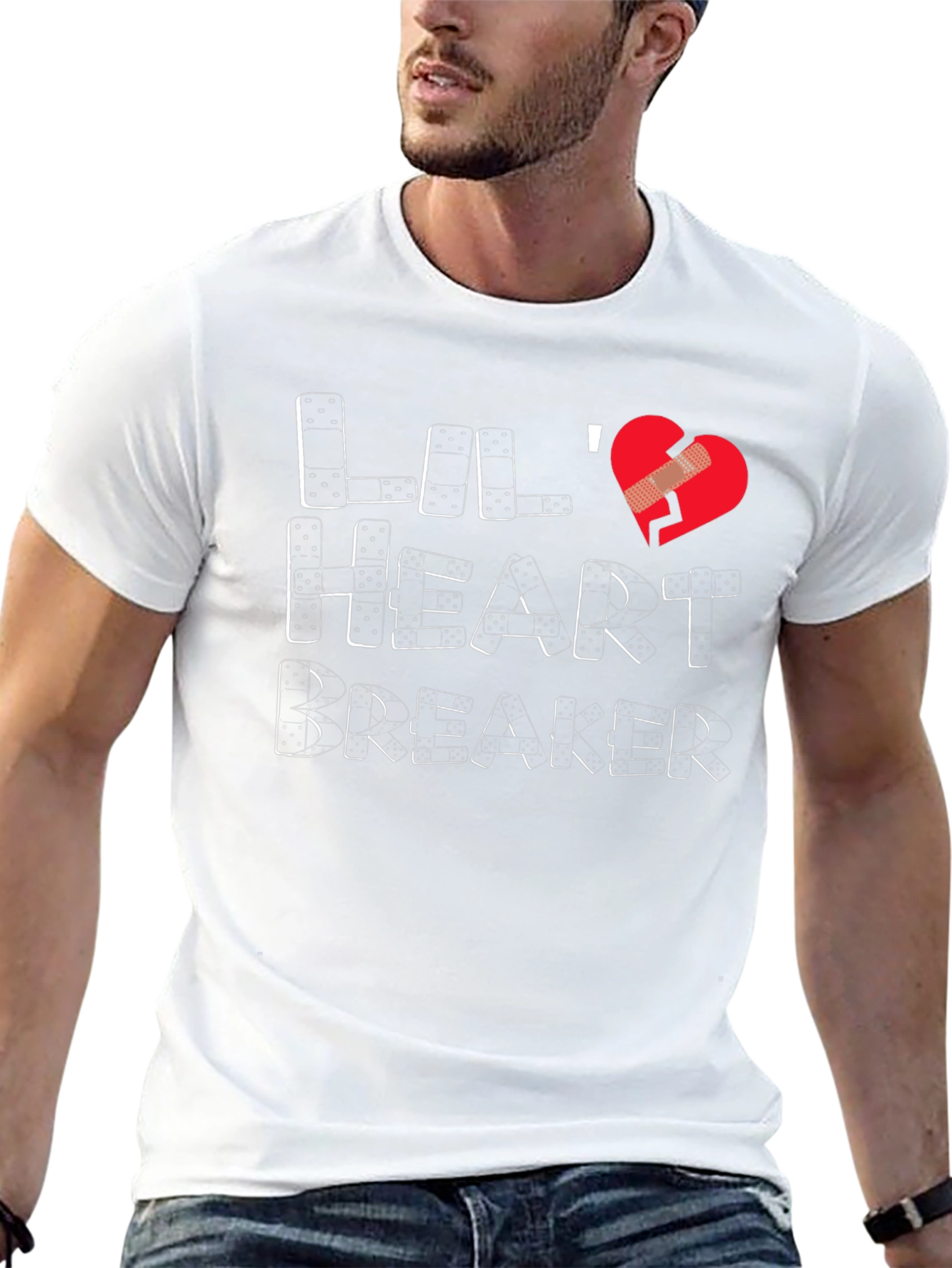 Lil Heartbreaker Graphic T-Shirt - Trendy Casual Wear