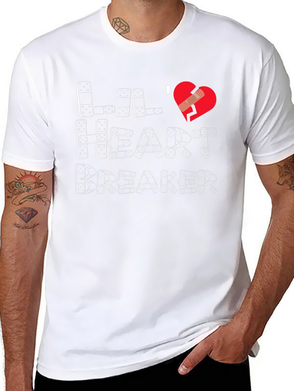 Lil Heartbreaker Graphic T-Shirt - Trendy Casual Wear