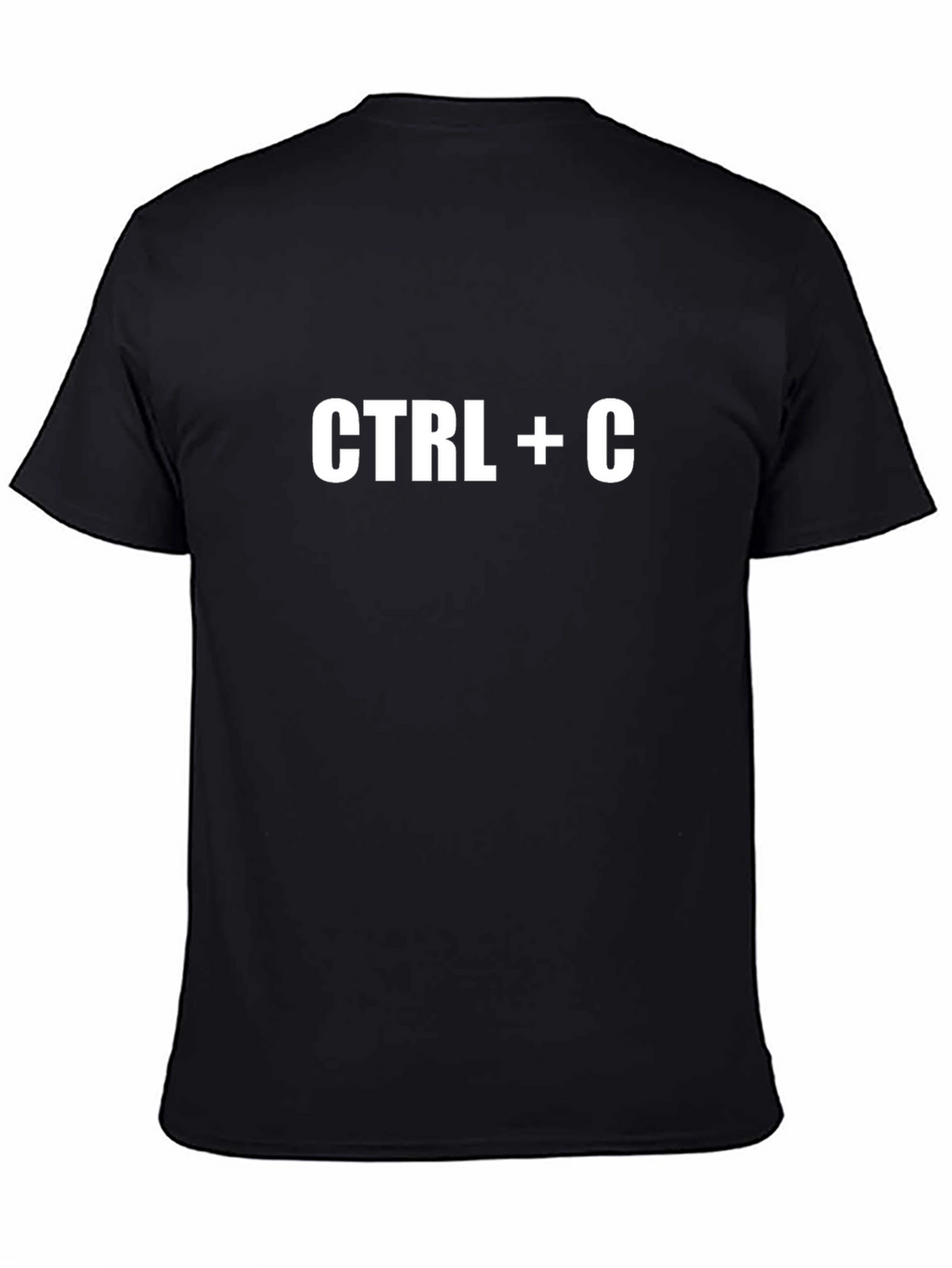 CTRL+C Black T-Shirt - Programmer Humor Tee