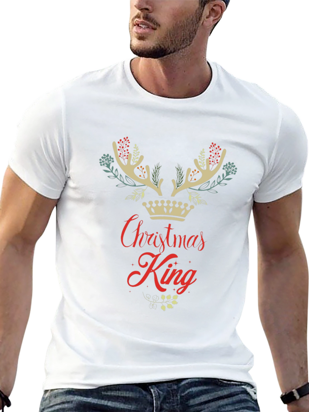 Christmas King Graphic Tee