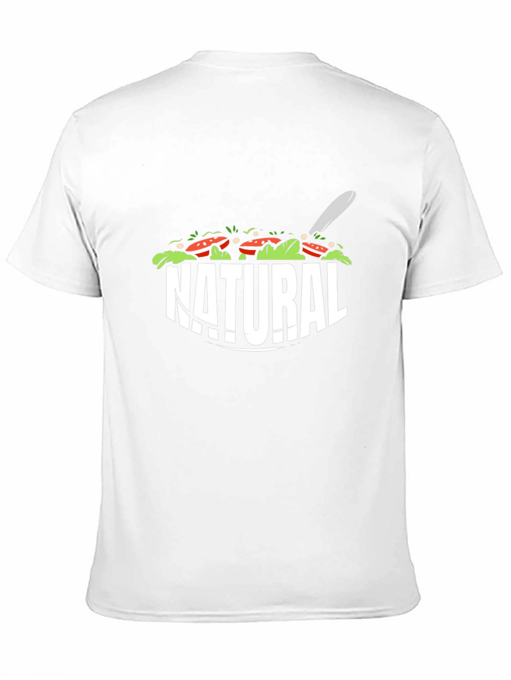 Natural Salad T-Shirt - Fresh & Fun Design