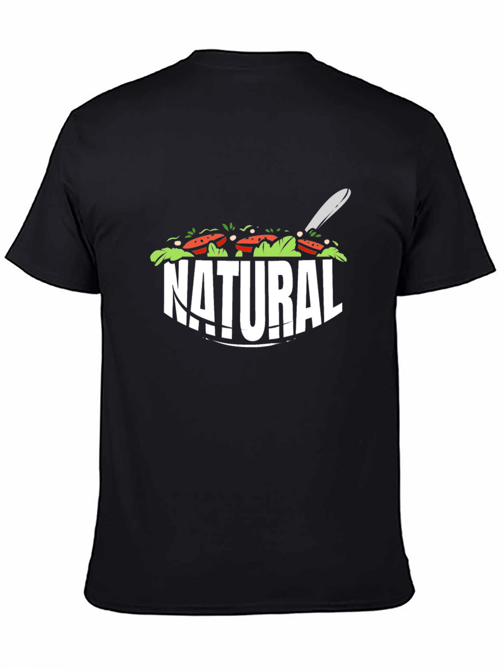 Natural Salad T-Shirt - Fresh & Fun Design