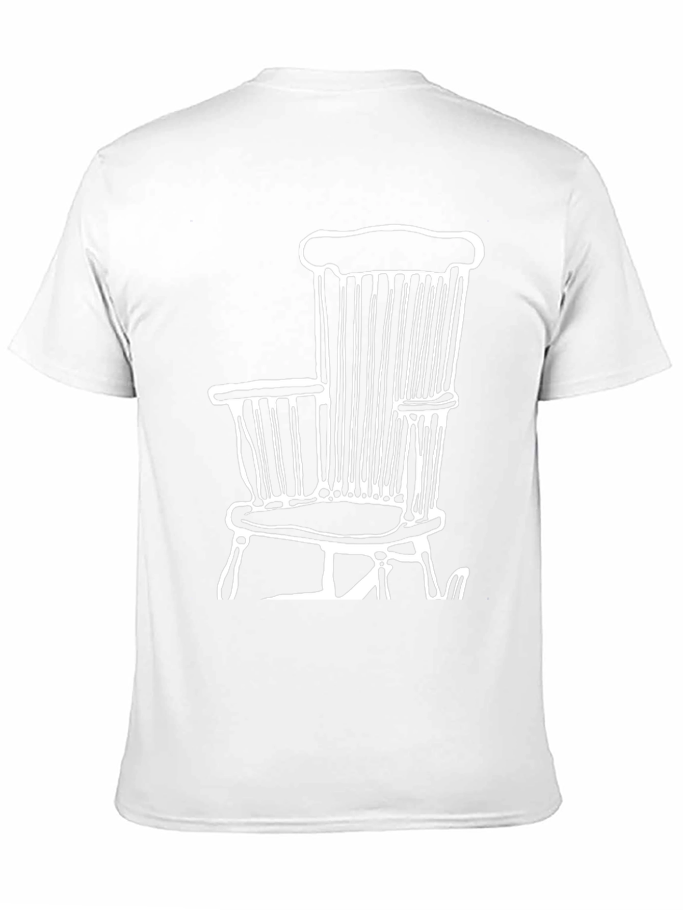 Chair Graphic Tee - Black Unisex T-Shirt