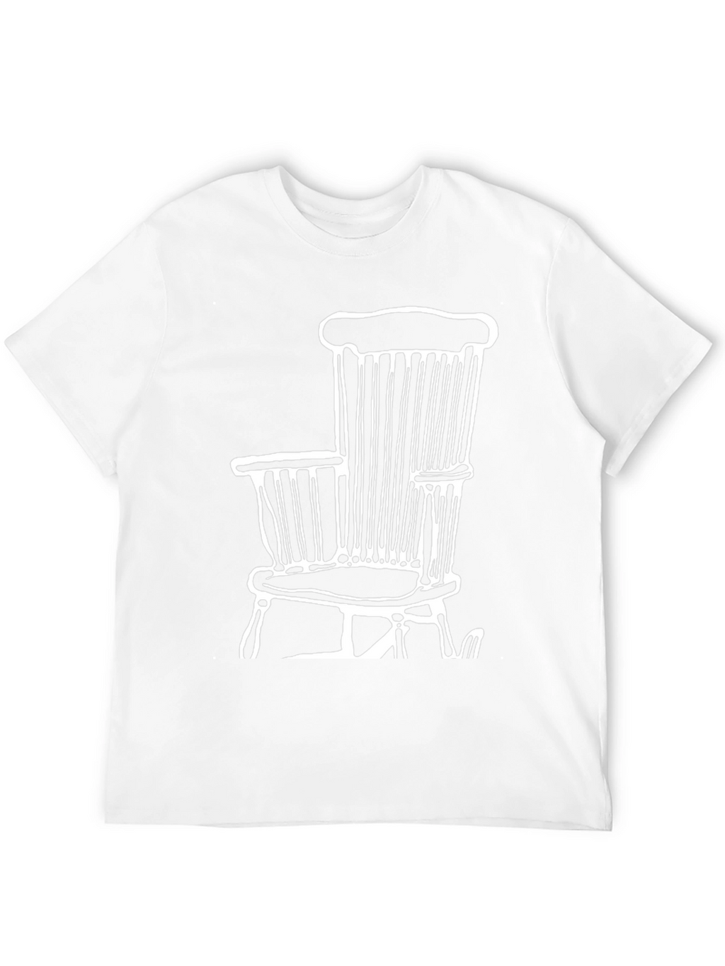 Chair Graphic Tee - Black Unisex T-Shirt