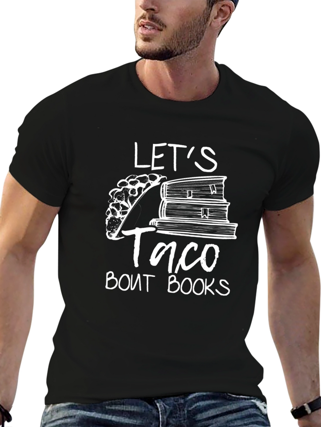 Lets Taco Bout Books T-Shirt