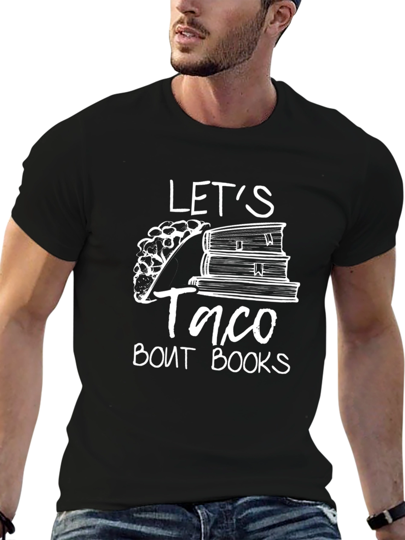 Lets Taco Bout Books T-Shirt