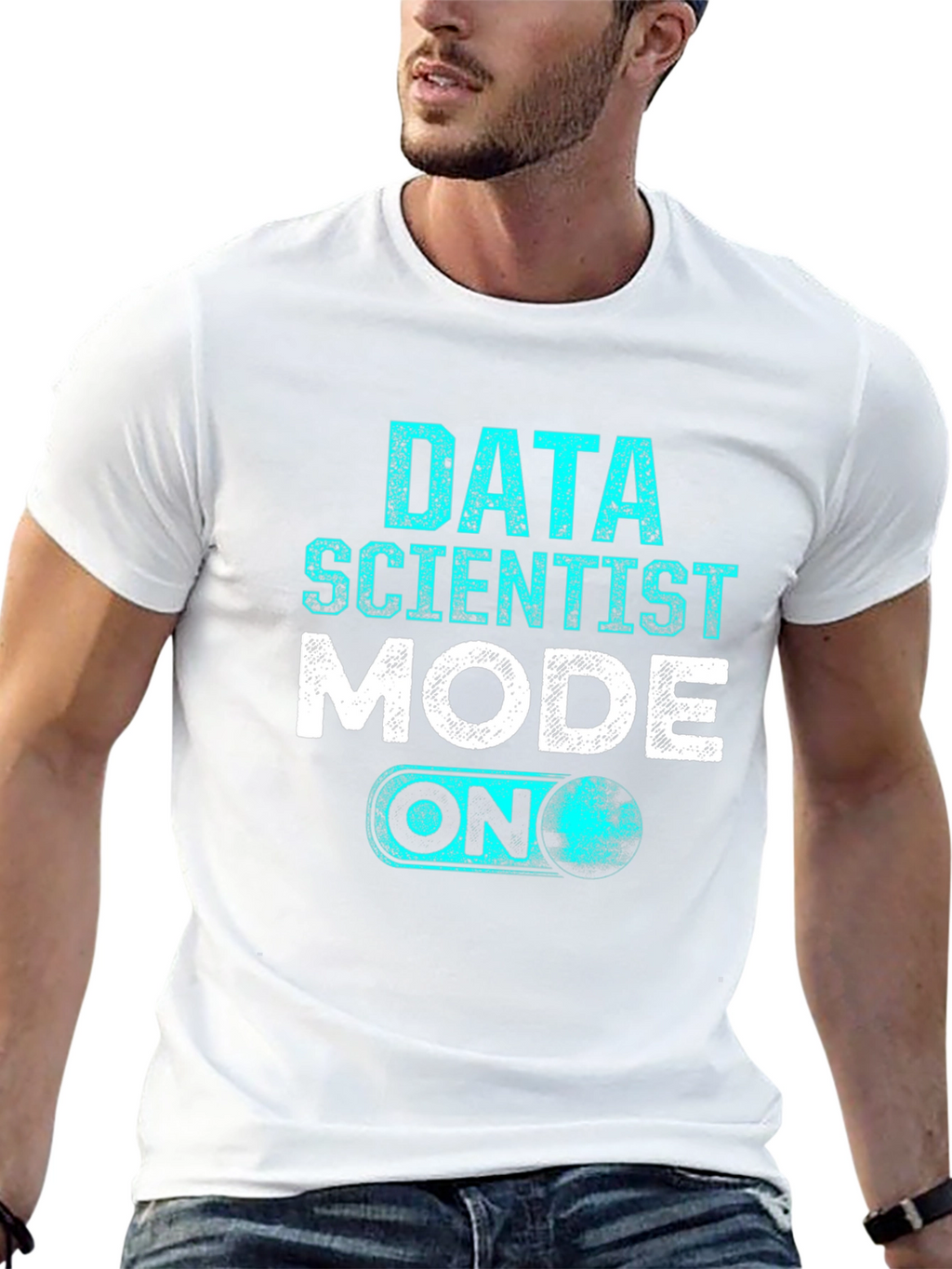 Data Scientist Mode ON T-Shirt - Black