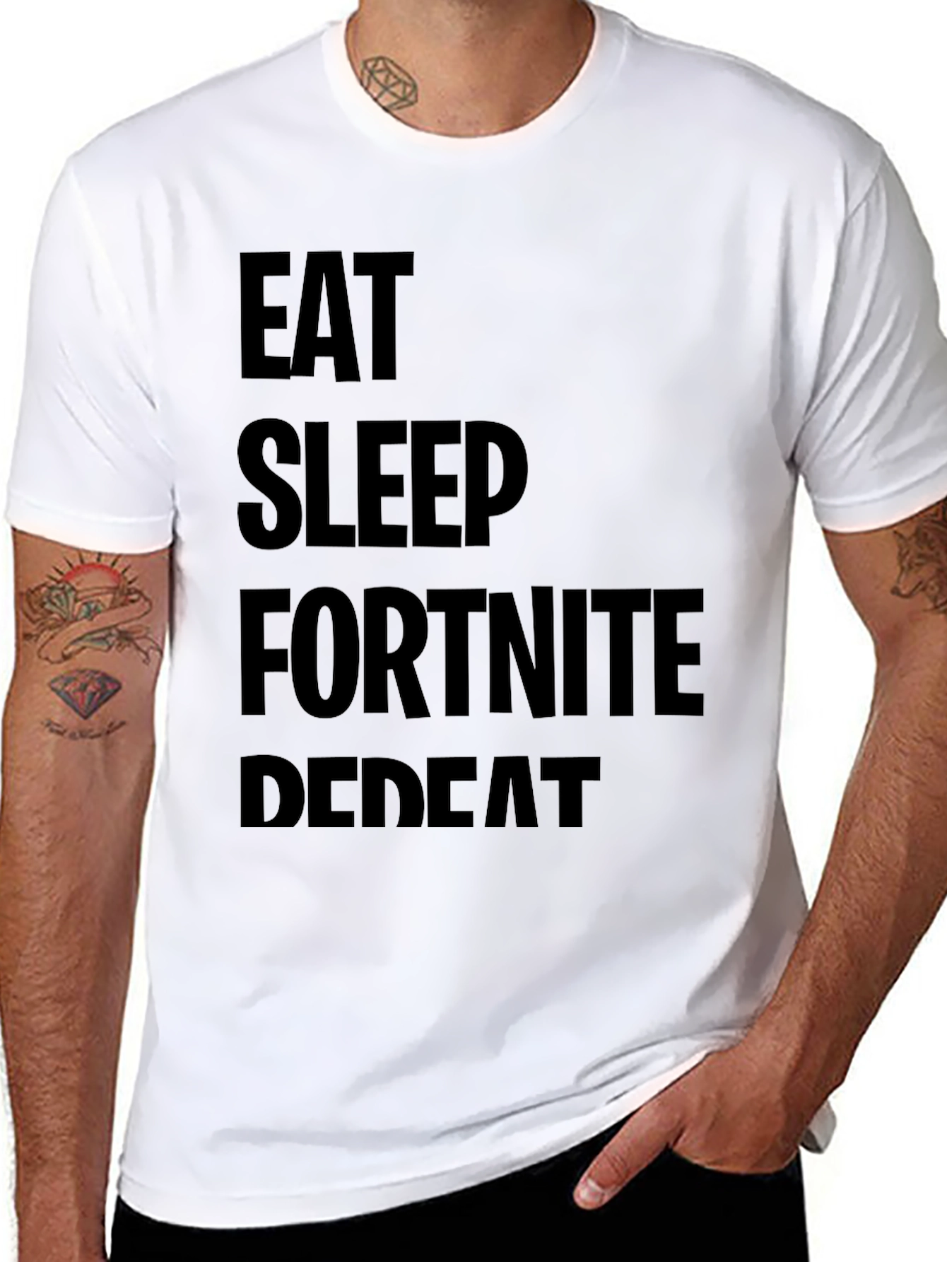 Eat Sleep Fortnite Repeat T-Shirt