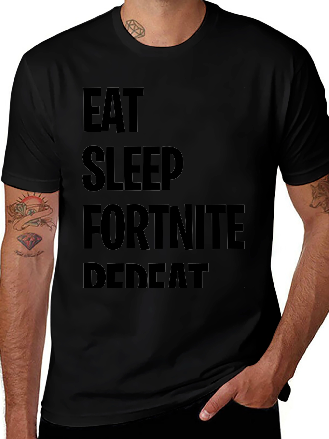 Eat Sleep Fortnite Repeat T-Shirt