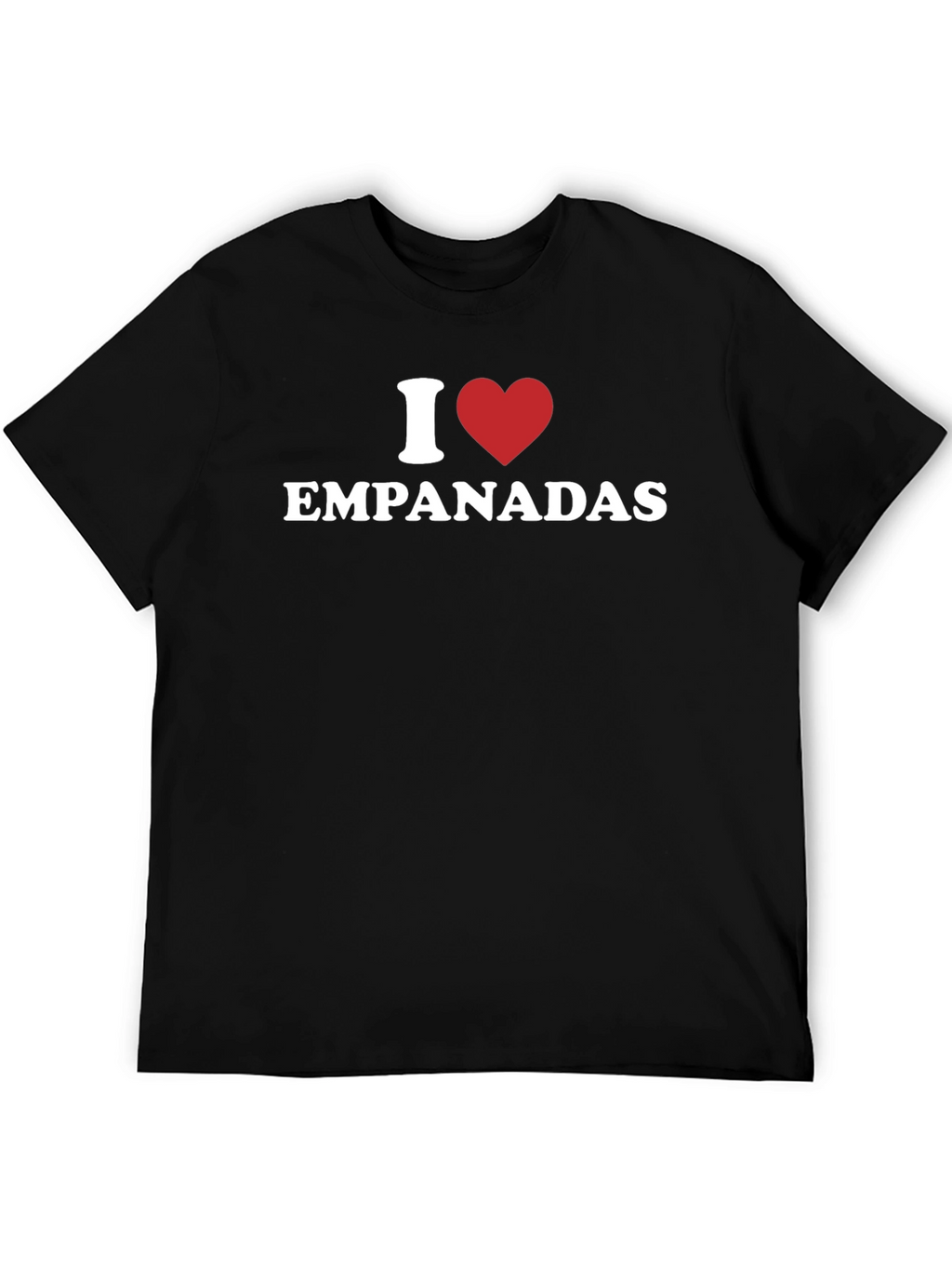 I Love Empanadas T-Shirt - Black