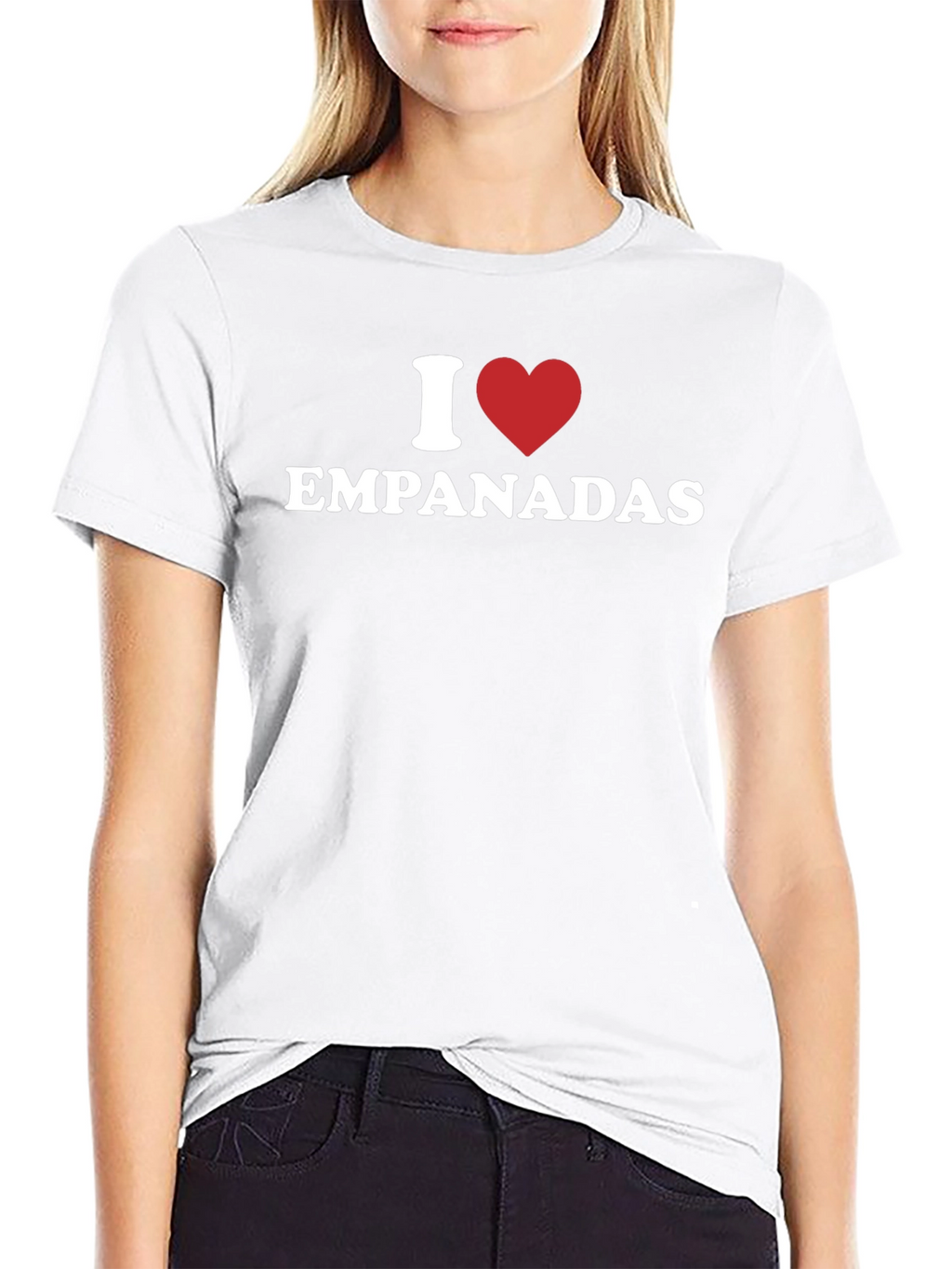 I Love Empanadas T-Shirt - Black