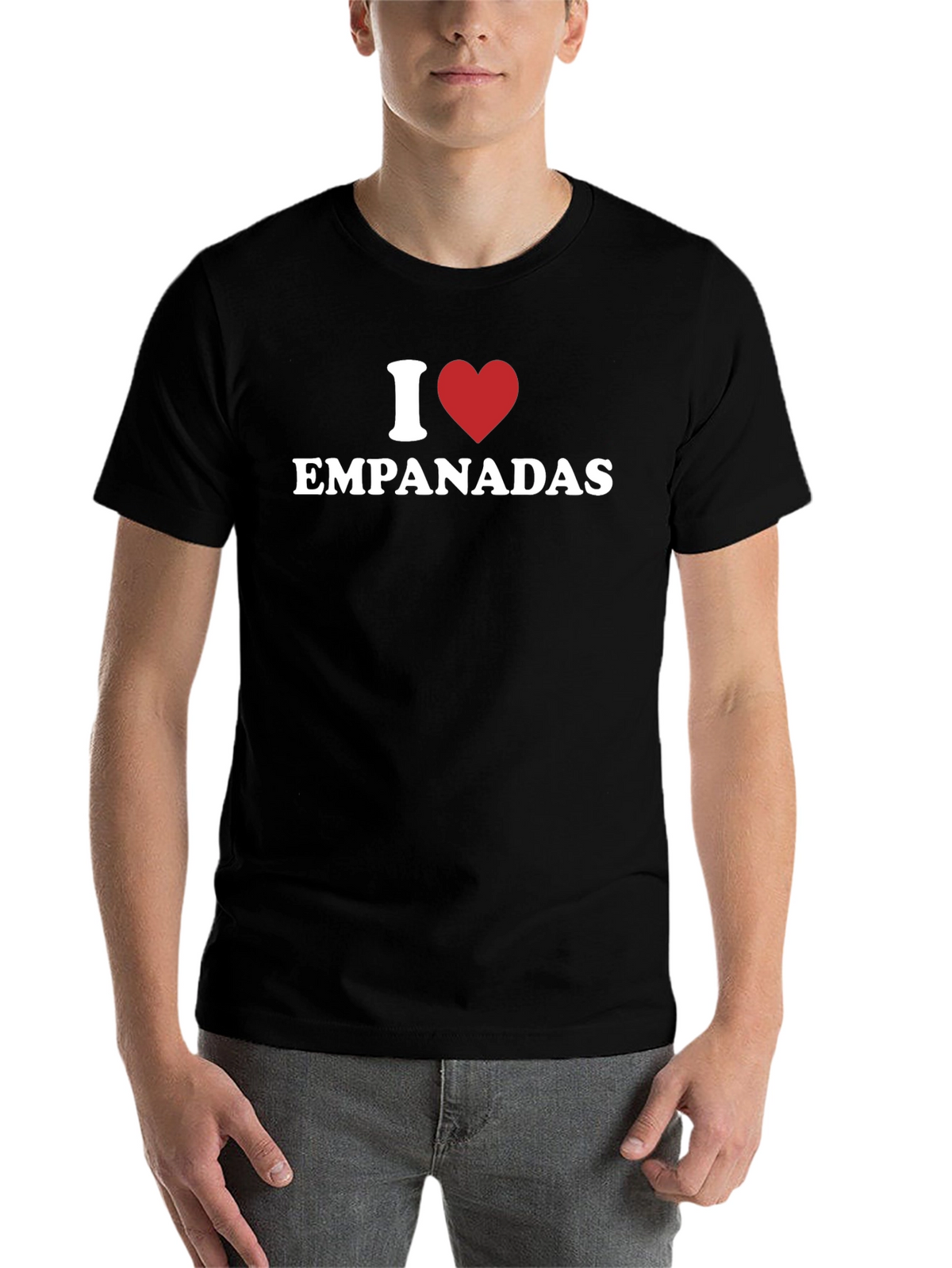 I Love Empanadas T-Shirt - Black