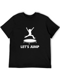 Lets Jump Black T-Shirt