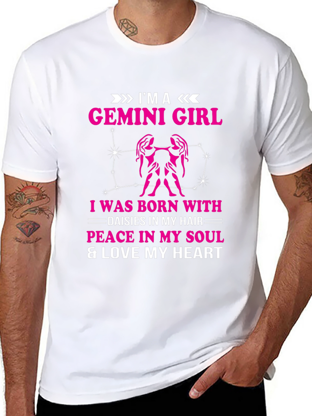 Gemini Girl T-Shirt - Zodiac Birthday Tee