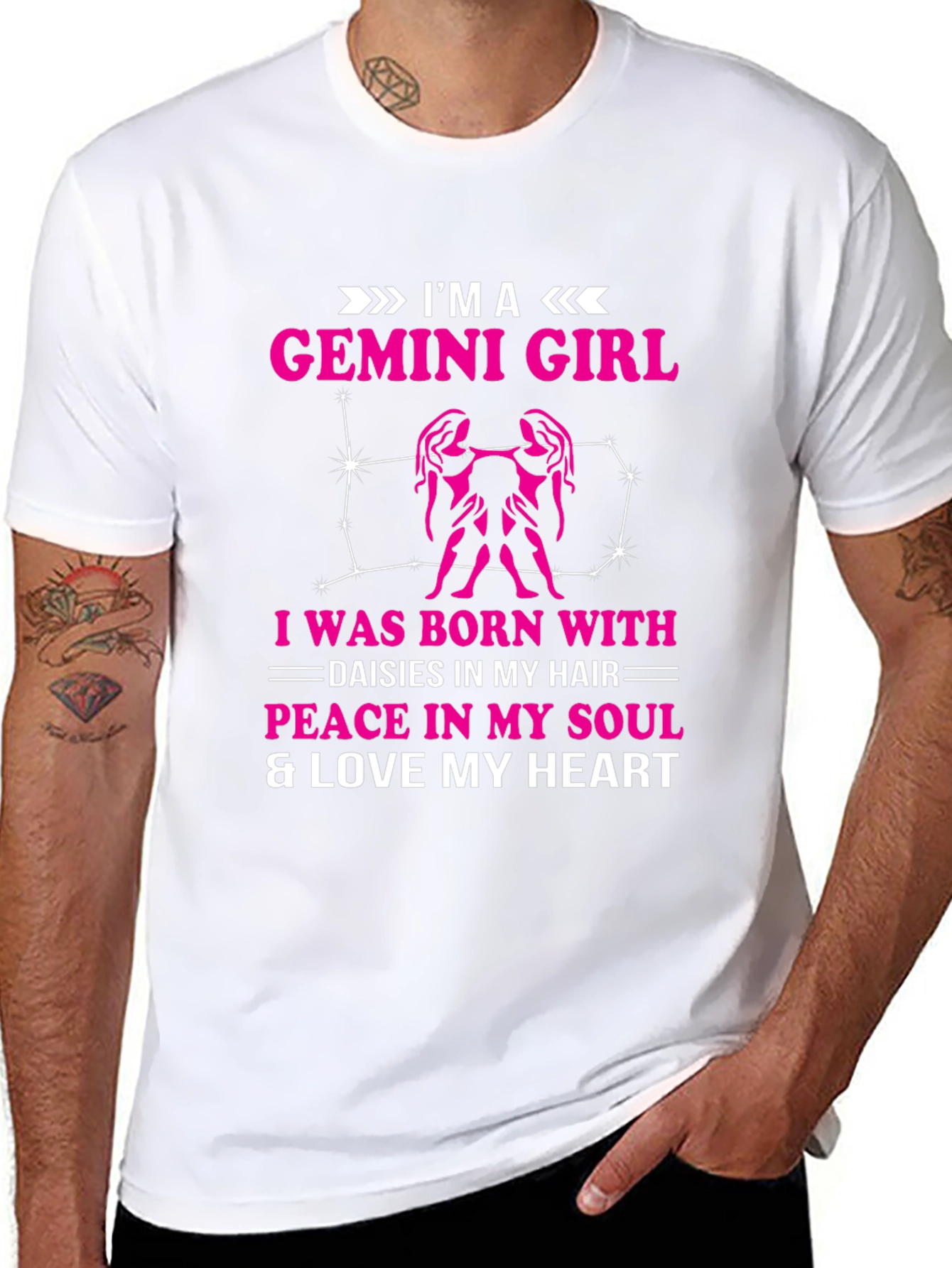 Gemini Girl T-Shirt - Zodiac Birthday Tee