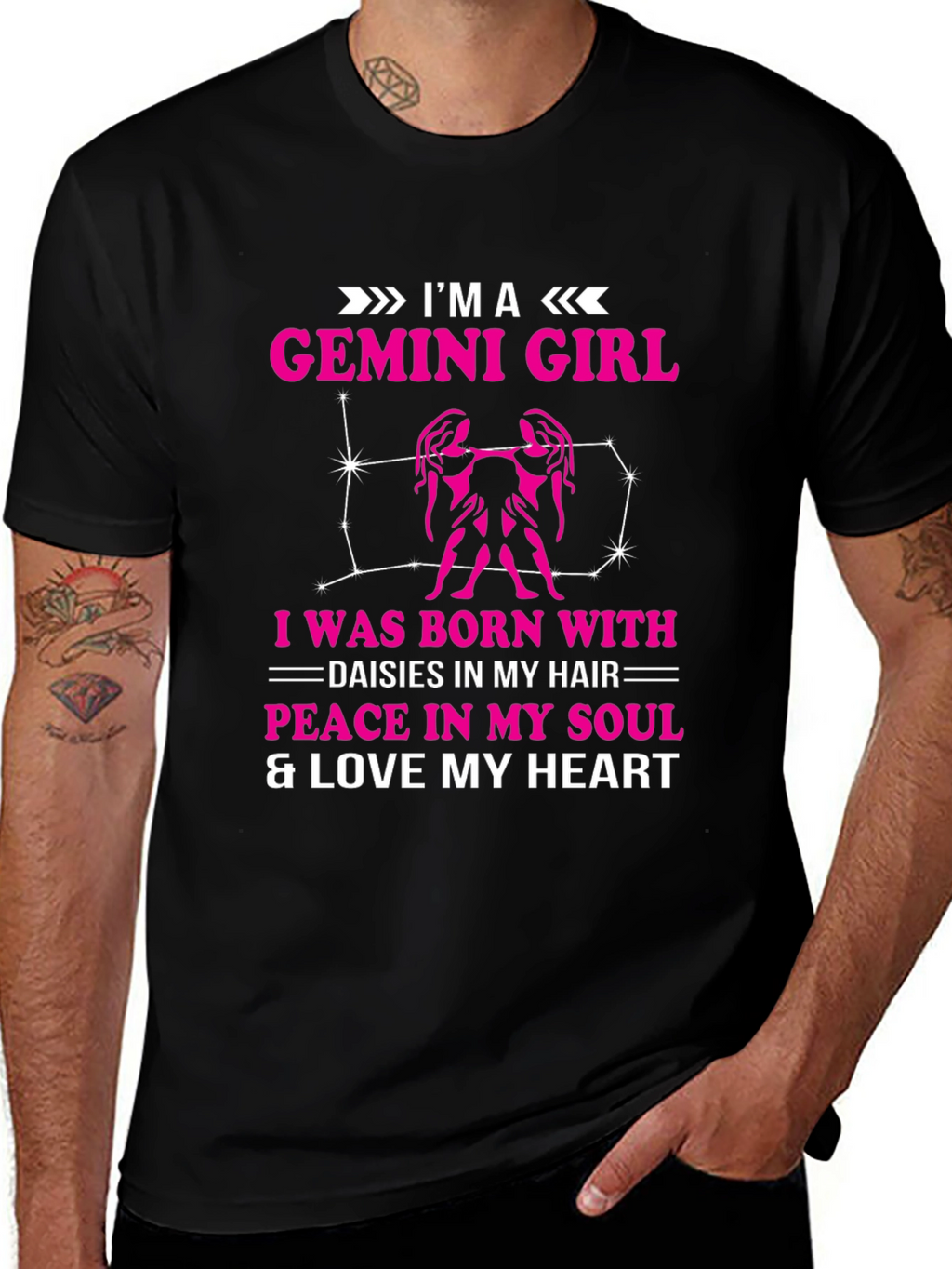 Gemini Girl T-Shirt - Zodiac Birthday Tee