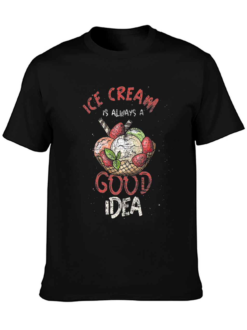 Ice Cream Good Idea Graphic Tee - Unisex