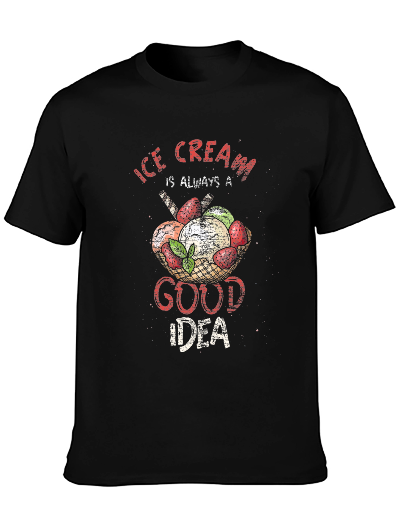 Ice Cream Good Idea Graphic Tee - Unisex