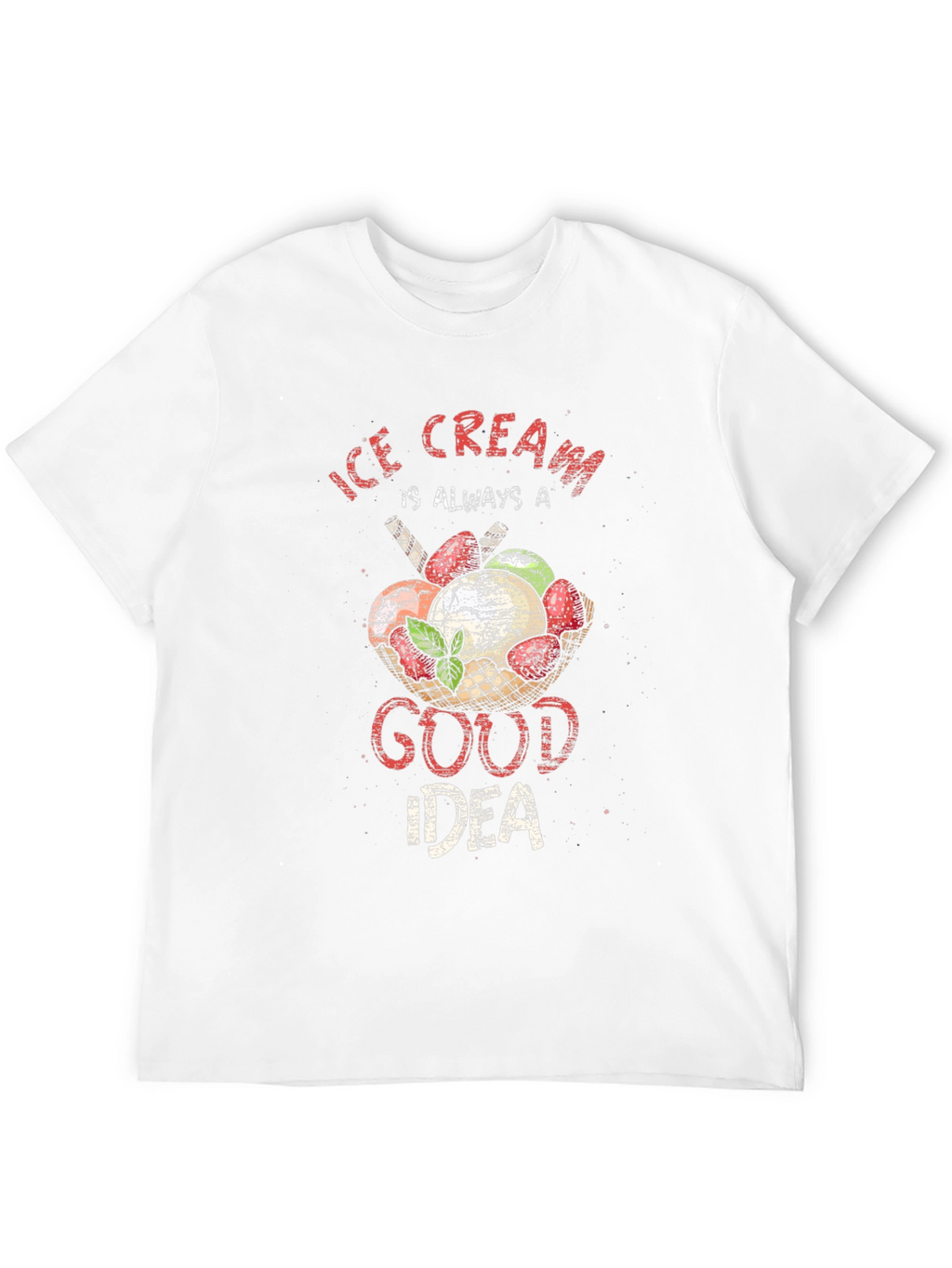 Ice Cream Good Idea Graphic Tee - Unisex