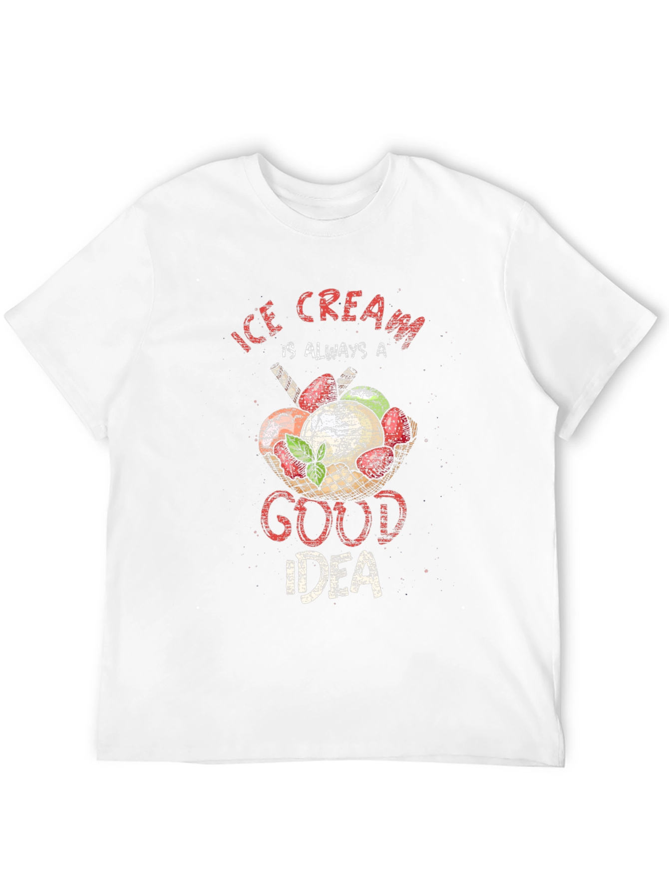 Ice Cream Good Idea Graphic Tee - Unisex