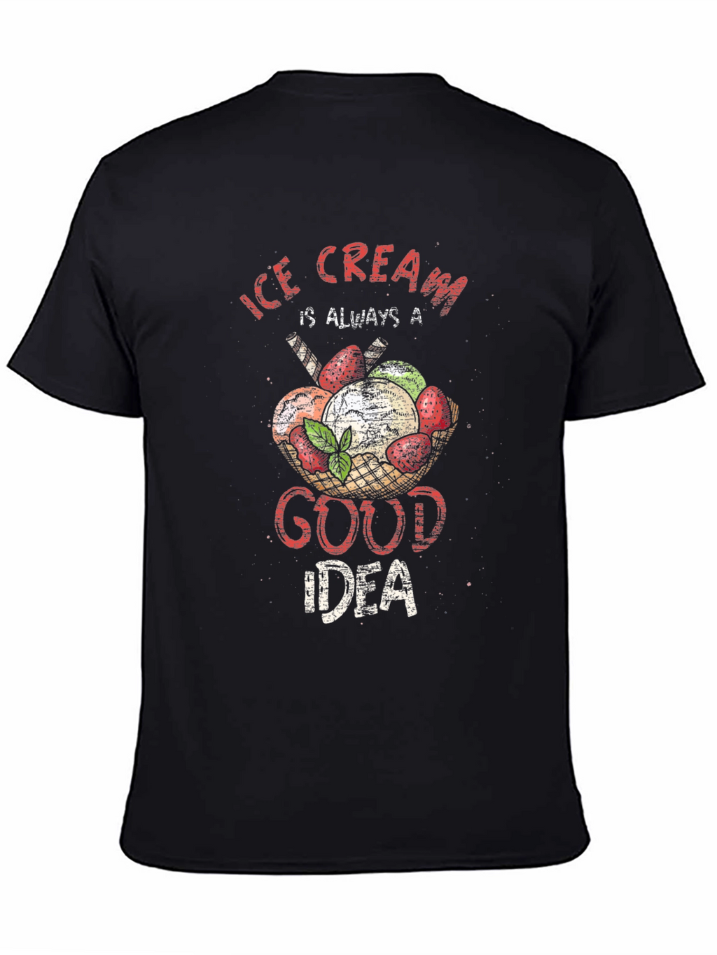 Ice Cream Good Idea Graphic Tee - Unisex