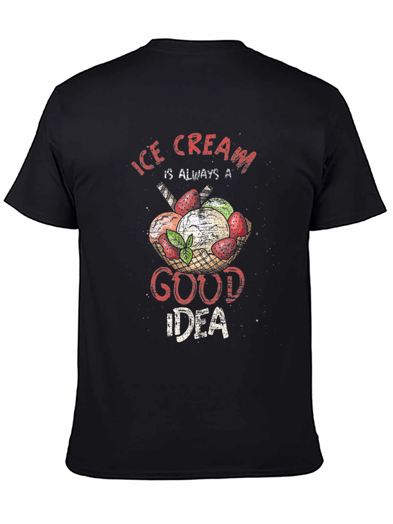 Ice Cream Good Idea Graphic Tee - Unisex