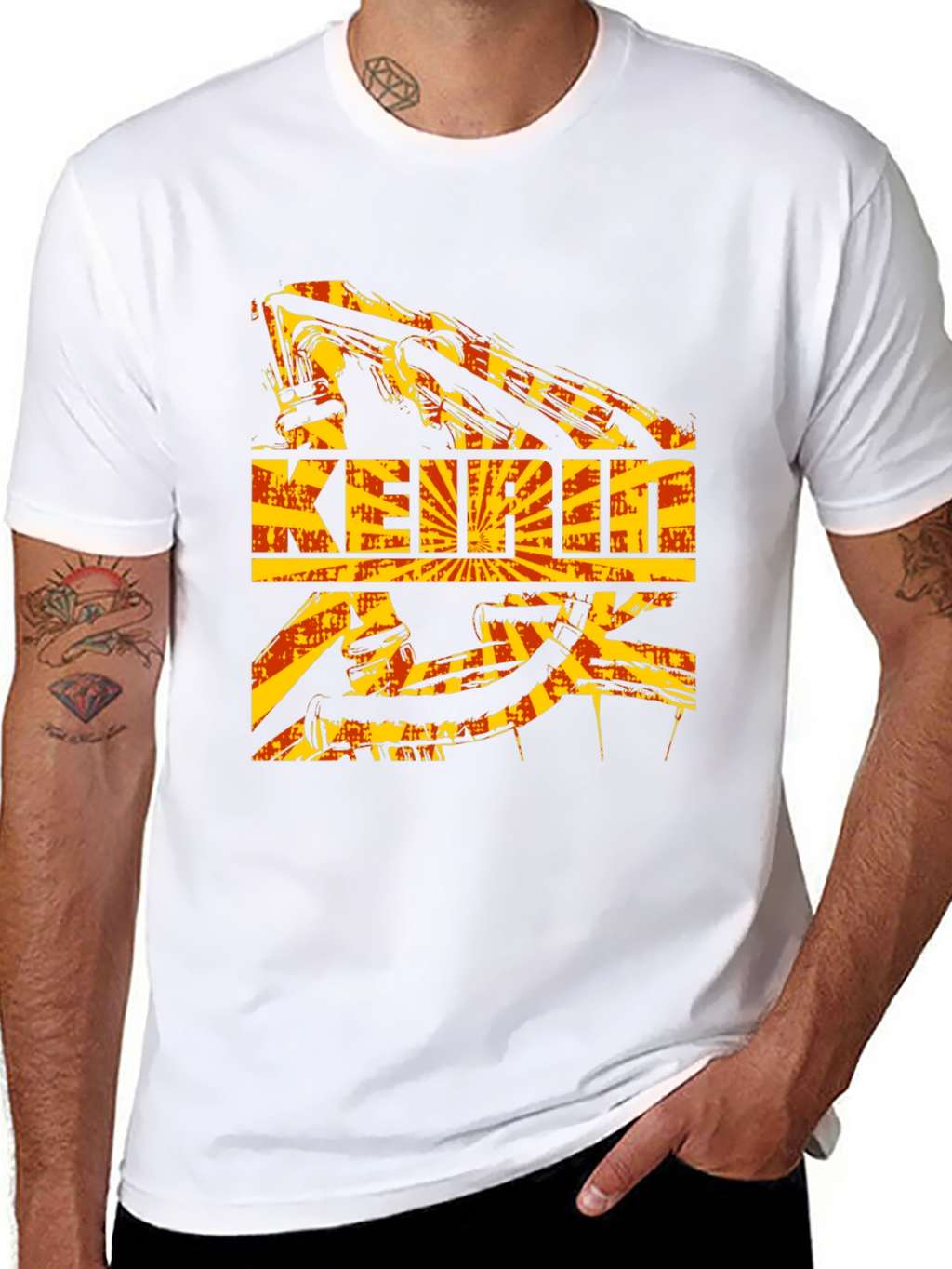 Keiraku Acupuncture Style Graphic T-Shirt