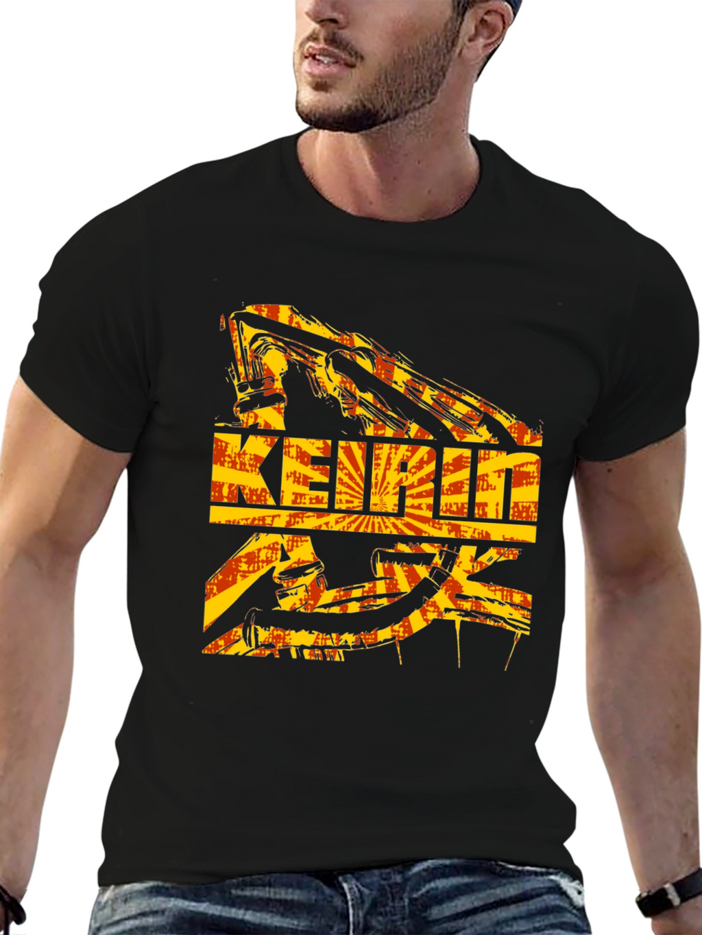 Keiraku Acupuncture Style Graphic T-Shirt