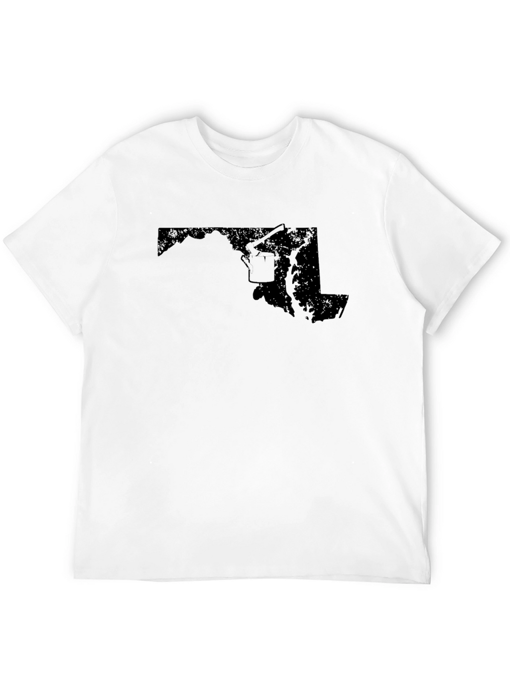 Maryland State Pride Graphic T-Shirt - Black