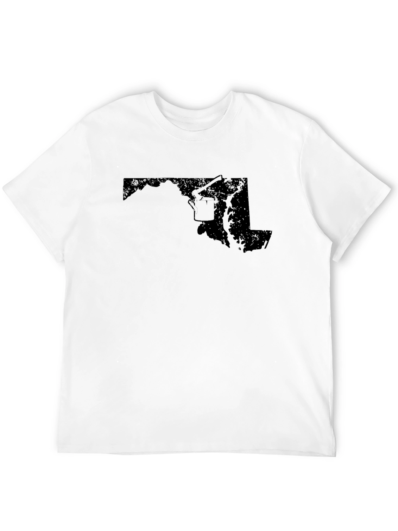 Maryland State Pride Graphic T-Shirt - Black