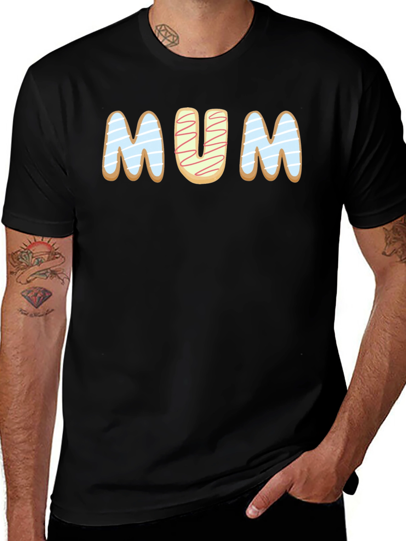 Mum Donut T-Shirt - Sweet Treat for Mothers Day