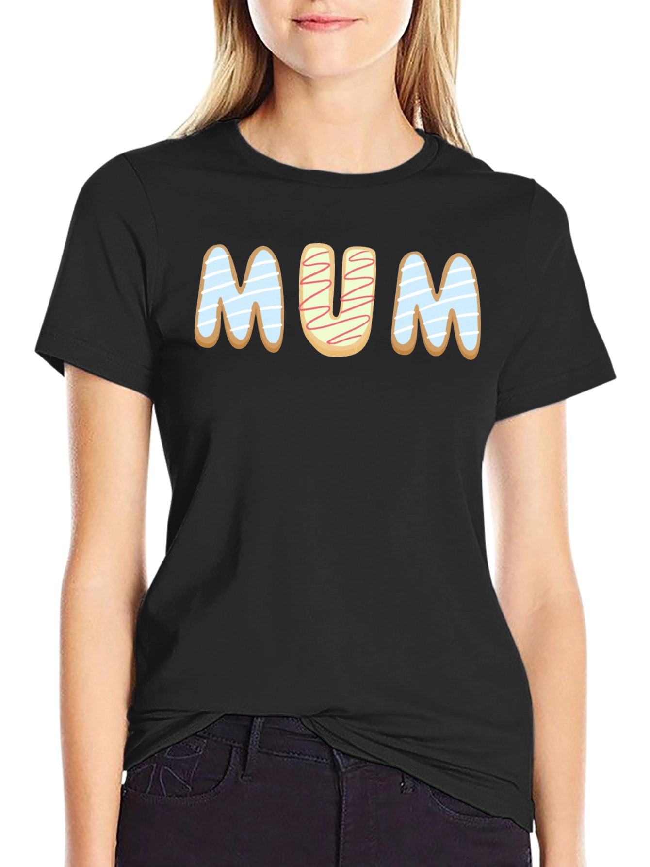Mum Donut T-Shirt - Sweet Treat for Mothers Day