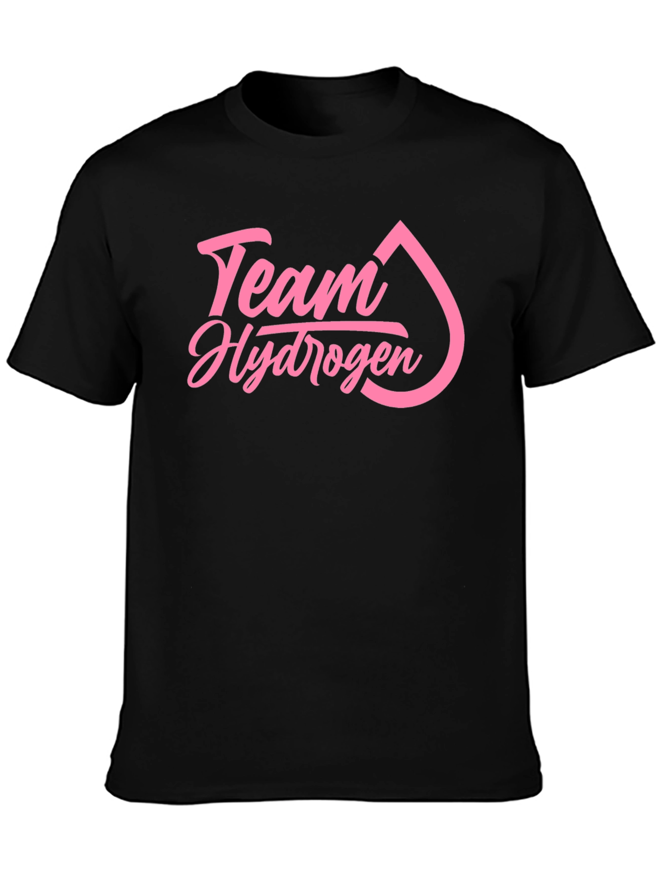 Team Hydrogen T-Shirt - Pink Graphic Print