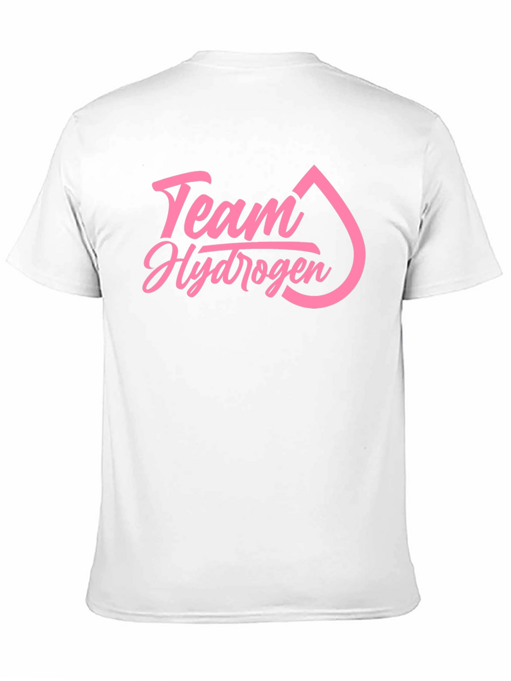 Team Hydrogen T-Shirt - Pink Graphic Print
