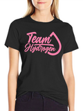 Team Hydrogen T-Shirt - Pink Graphic Print