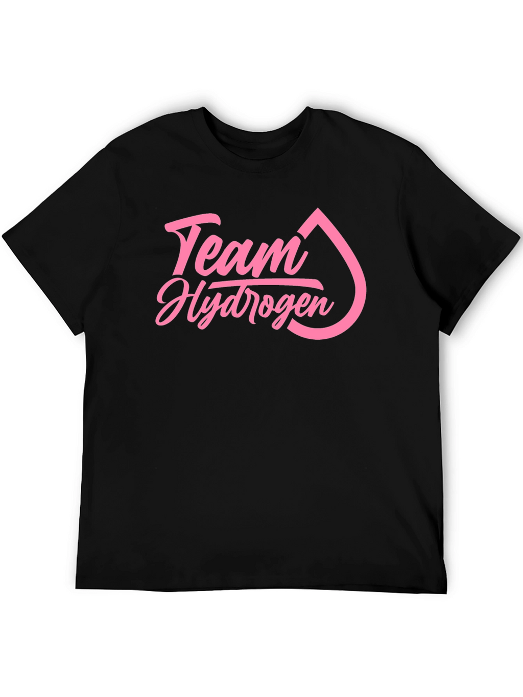 Team Hydrogen T-Shirt - Pink Graphic Print