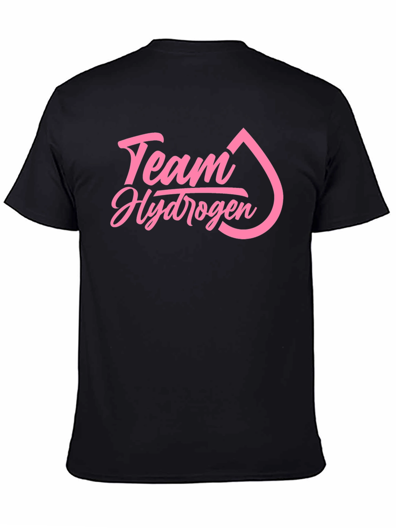Team Hydrogen T-Shirt - Pink Graphic Print