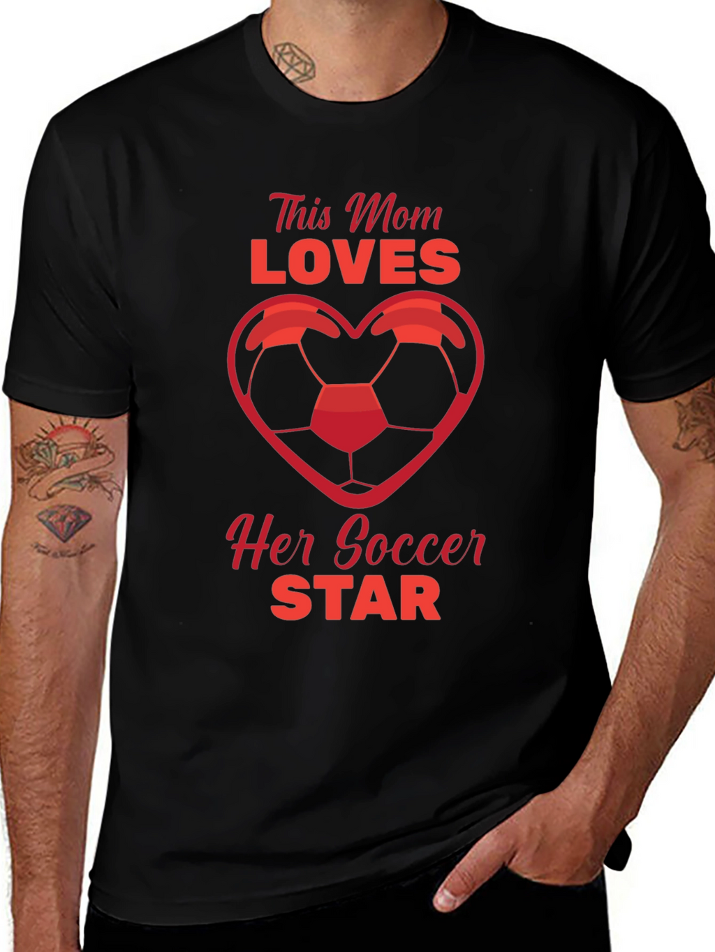 This Mom Loves Her Soccer Star T-Shirt